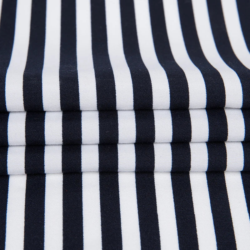2025 Spring Striped Casual Shirt – Long Sleeve