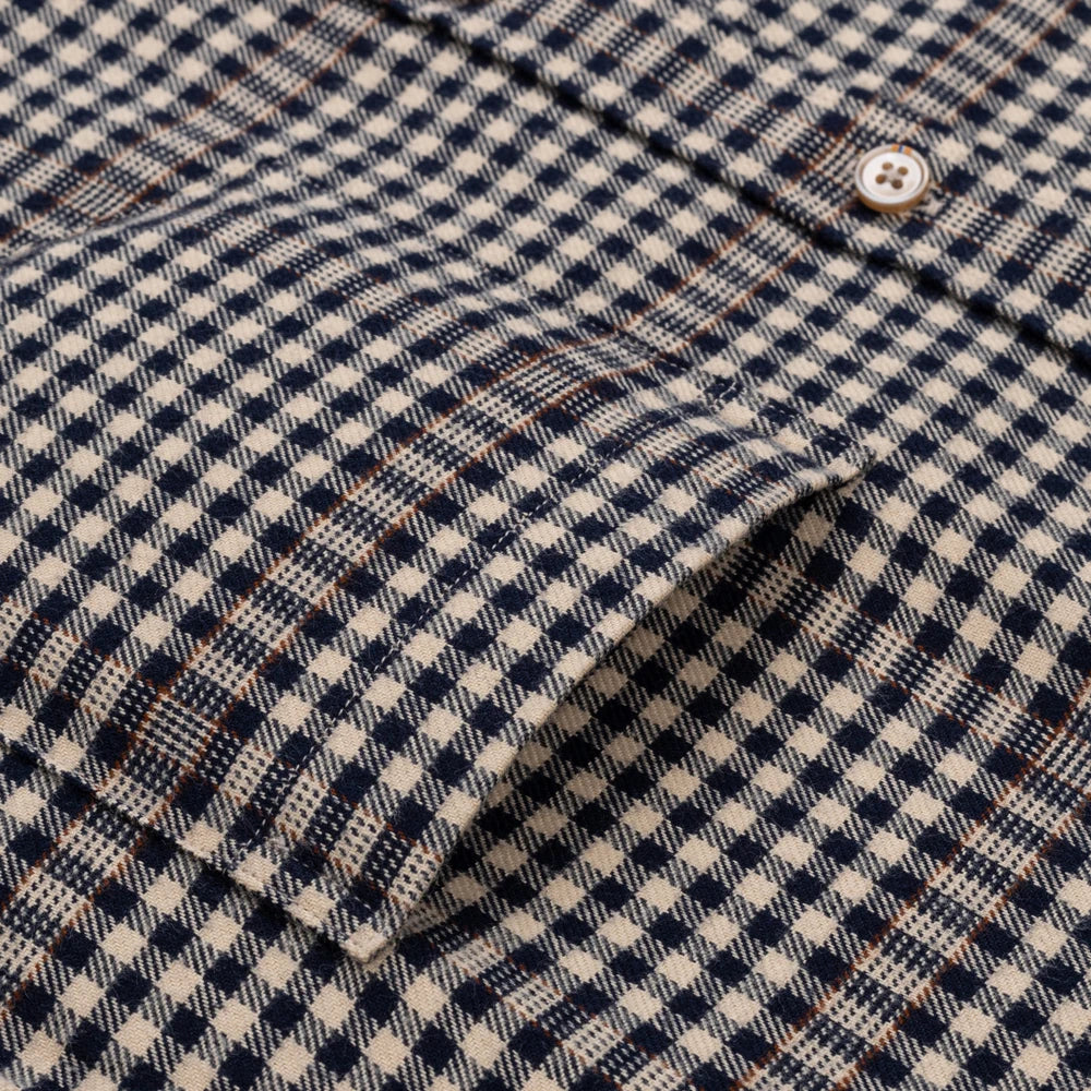 Premium Flannel Plaid Shirt – Heavy Cotton Long Sleeve for Men